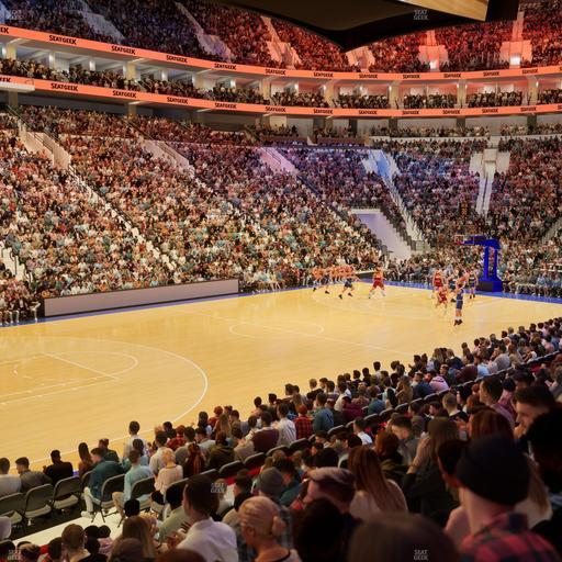 Xfinity Mobile Arena - Section 111 Seat View