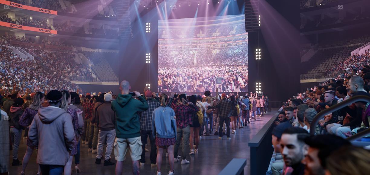 Xfinity Mobile Arena - Section 111 Seat View