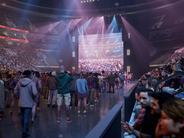 Xfinity Mobile Arena - Section 111 Seat View