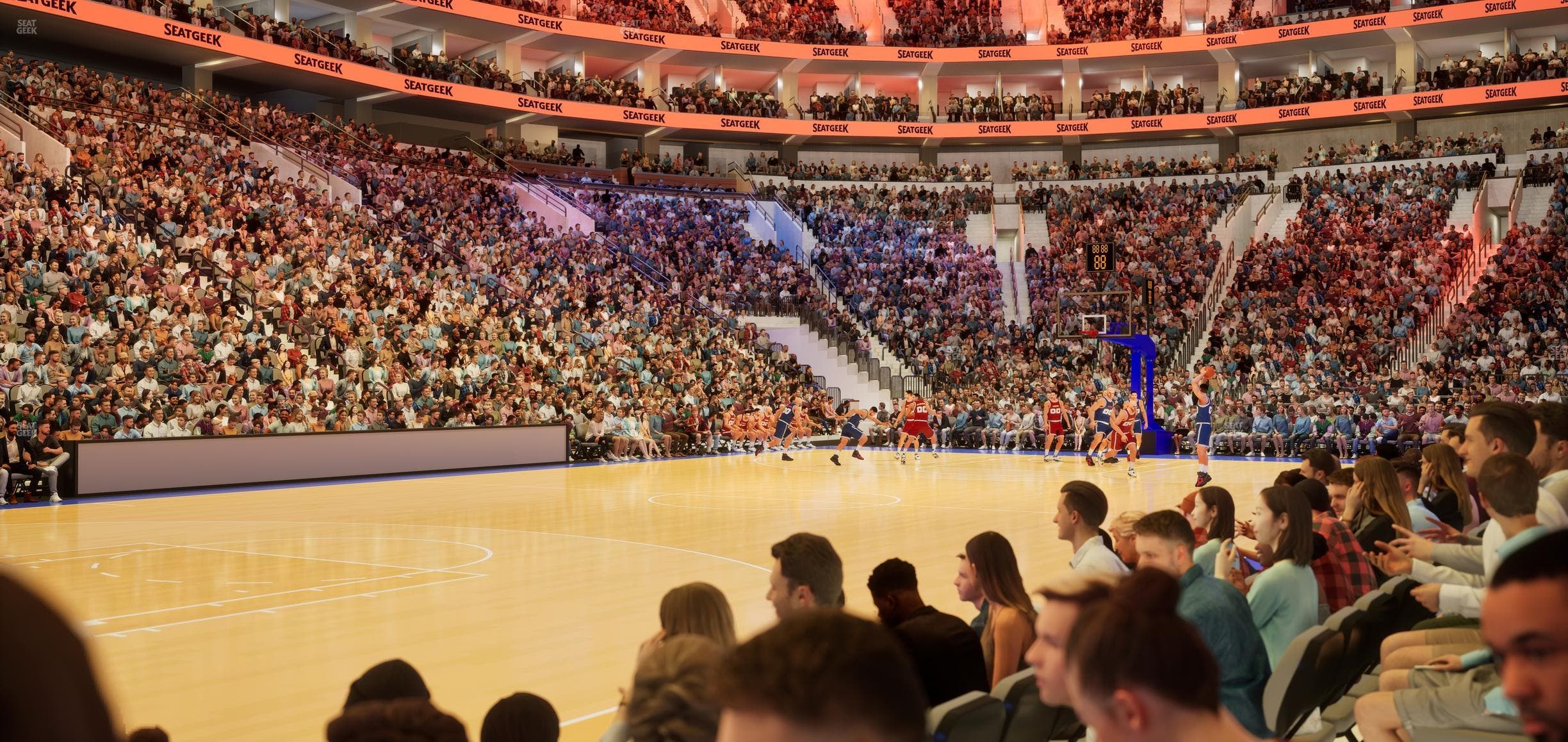 Xfinity Mobile Arena - Section 111 Seat View