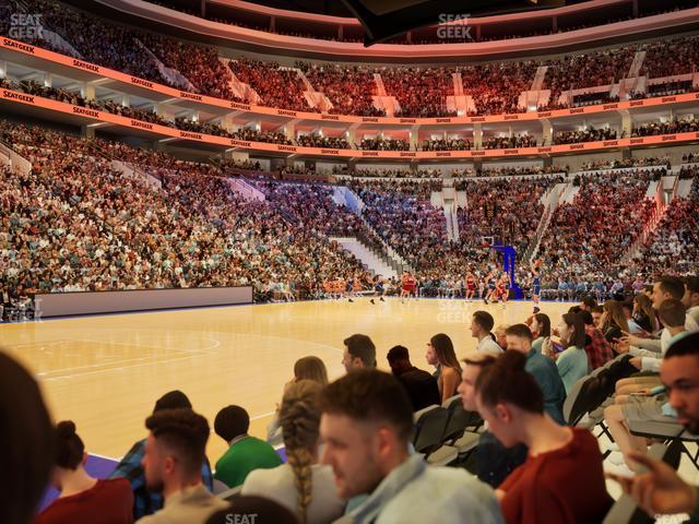 Xfinity Mobile Arena - Section 111 Seat View