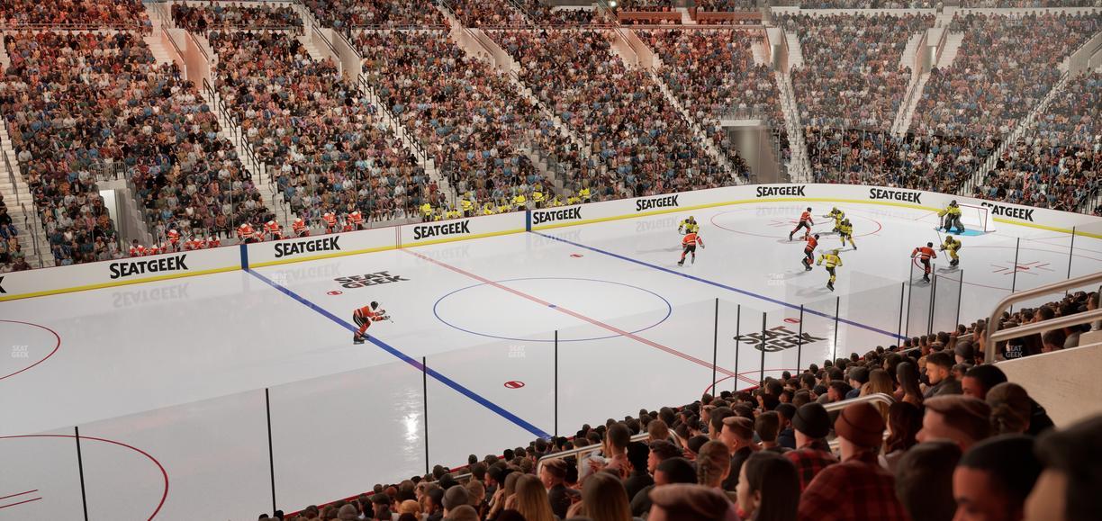 Xfinity Mobile Arena - Section 111 Seat View