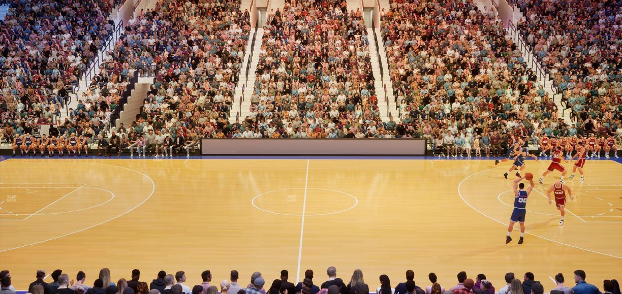 Xfinity Mobile Arena - Section 113 Seat View