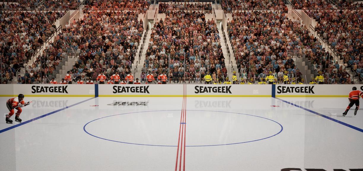 Xfinity Mobile Arena - Section 113 Seat View