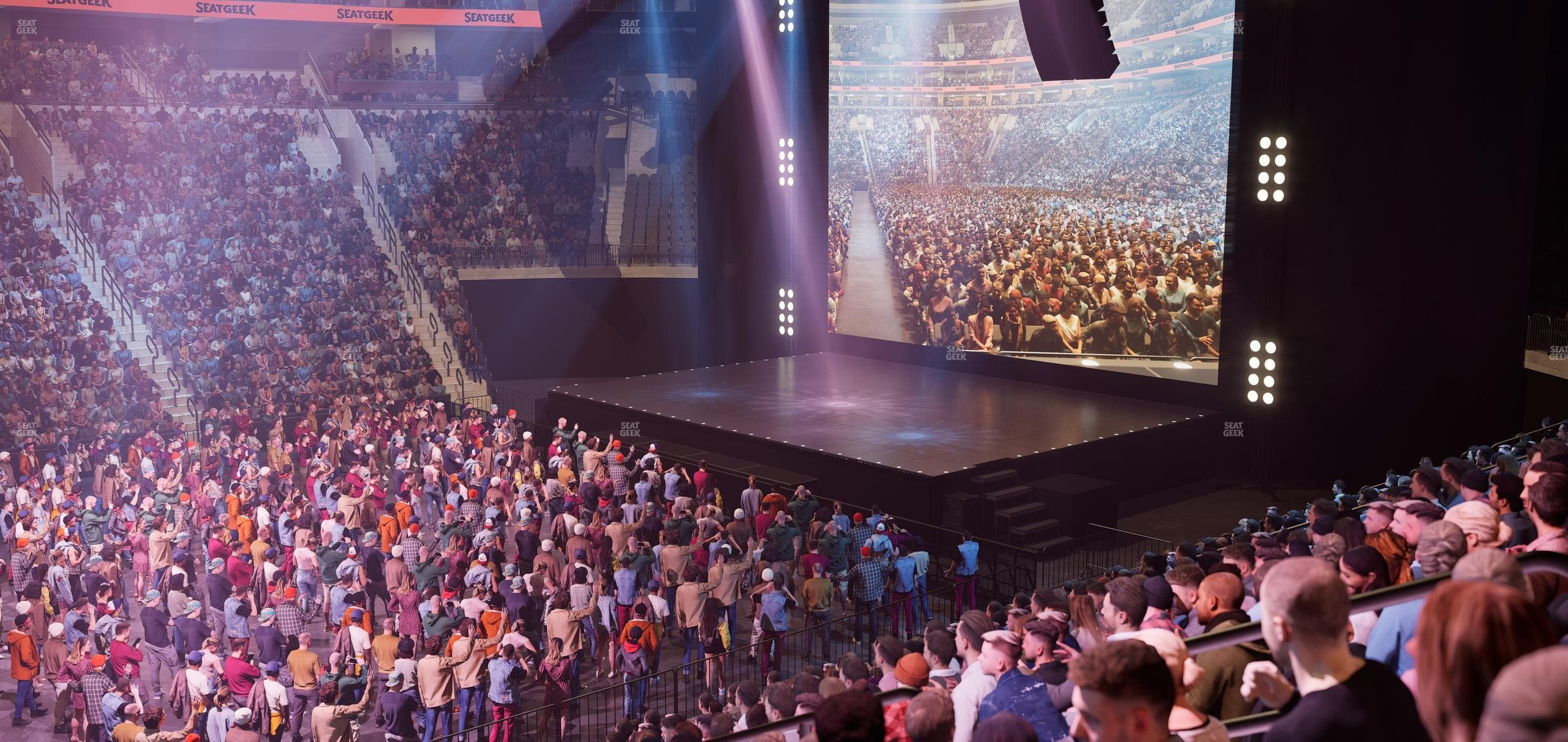Xfinity Mobile Arena - Section 113 Seat View
