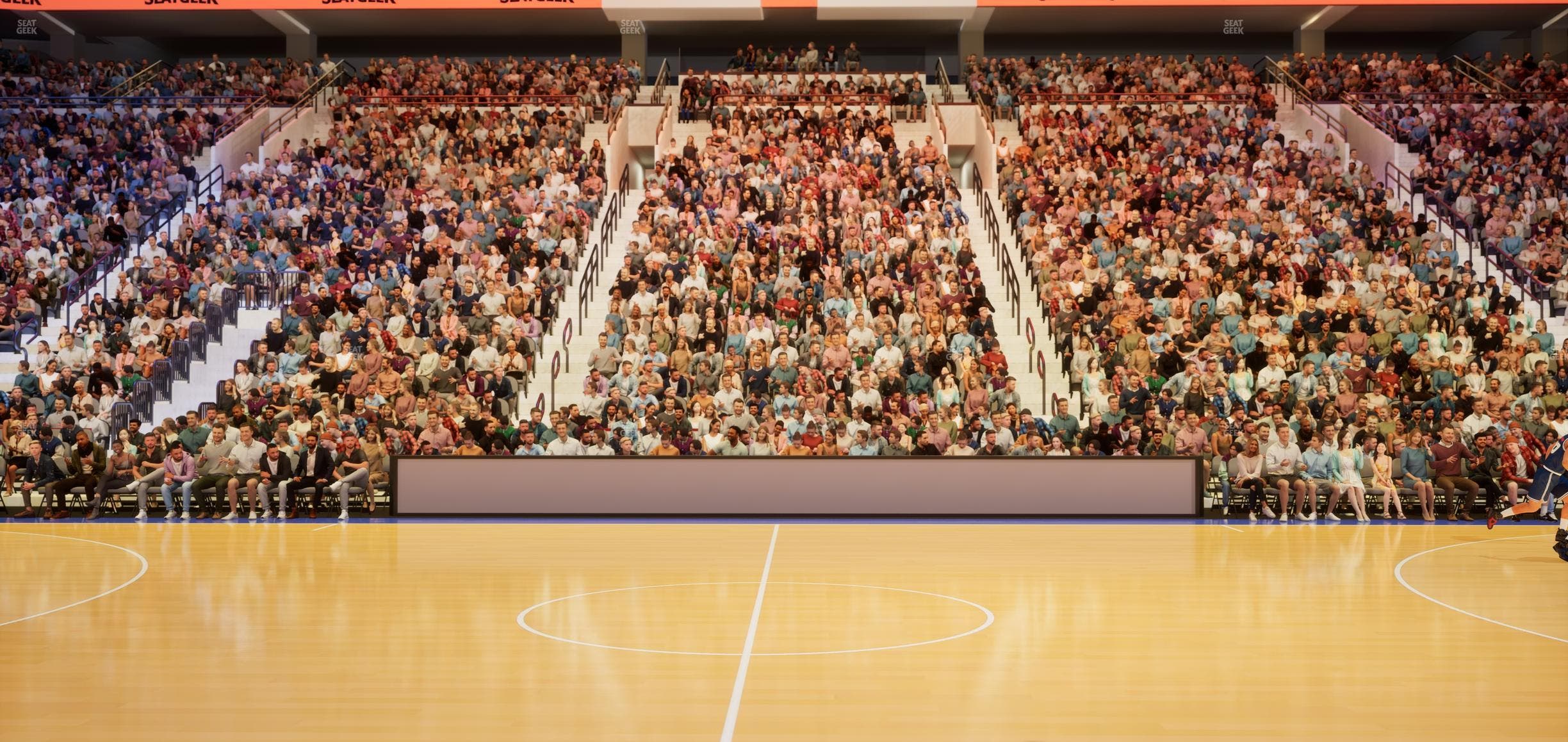 Xfinity Mobile Arena - Section 113 Seat View