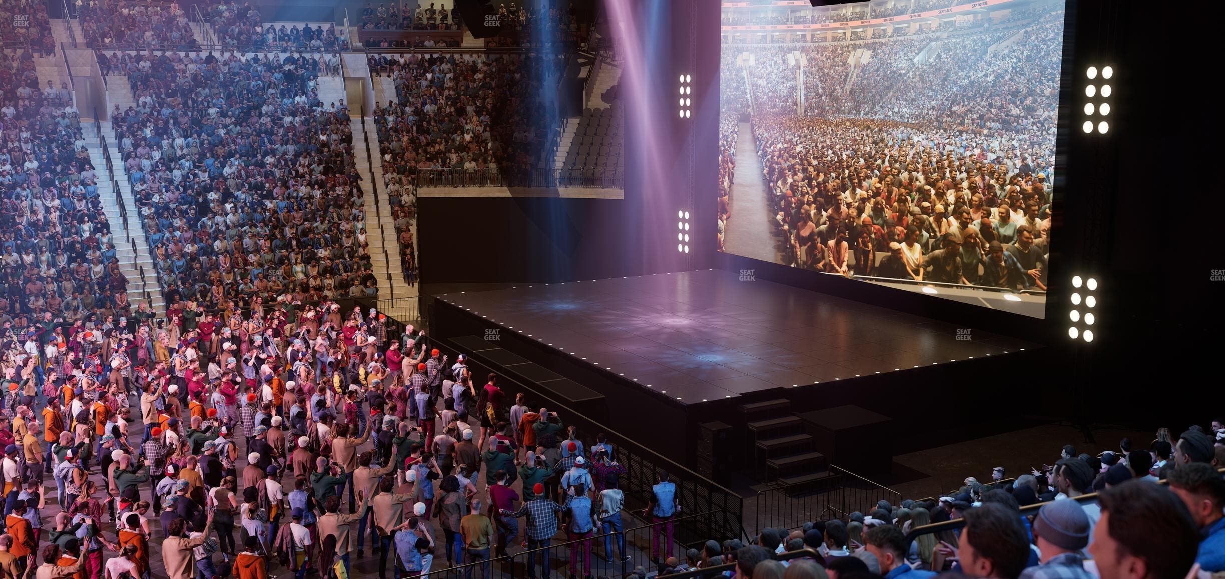 Xfinity Mobile Arena - Section 114 Seat View