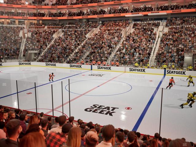 Xfinity Mobile Arena - Section 114 Seat View