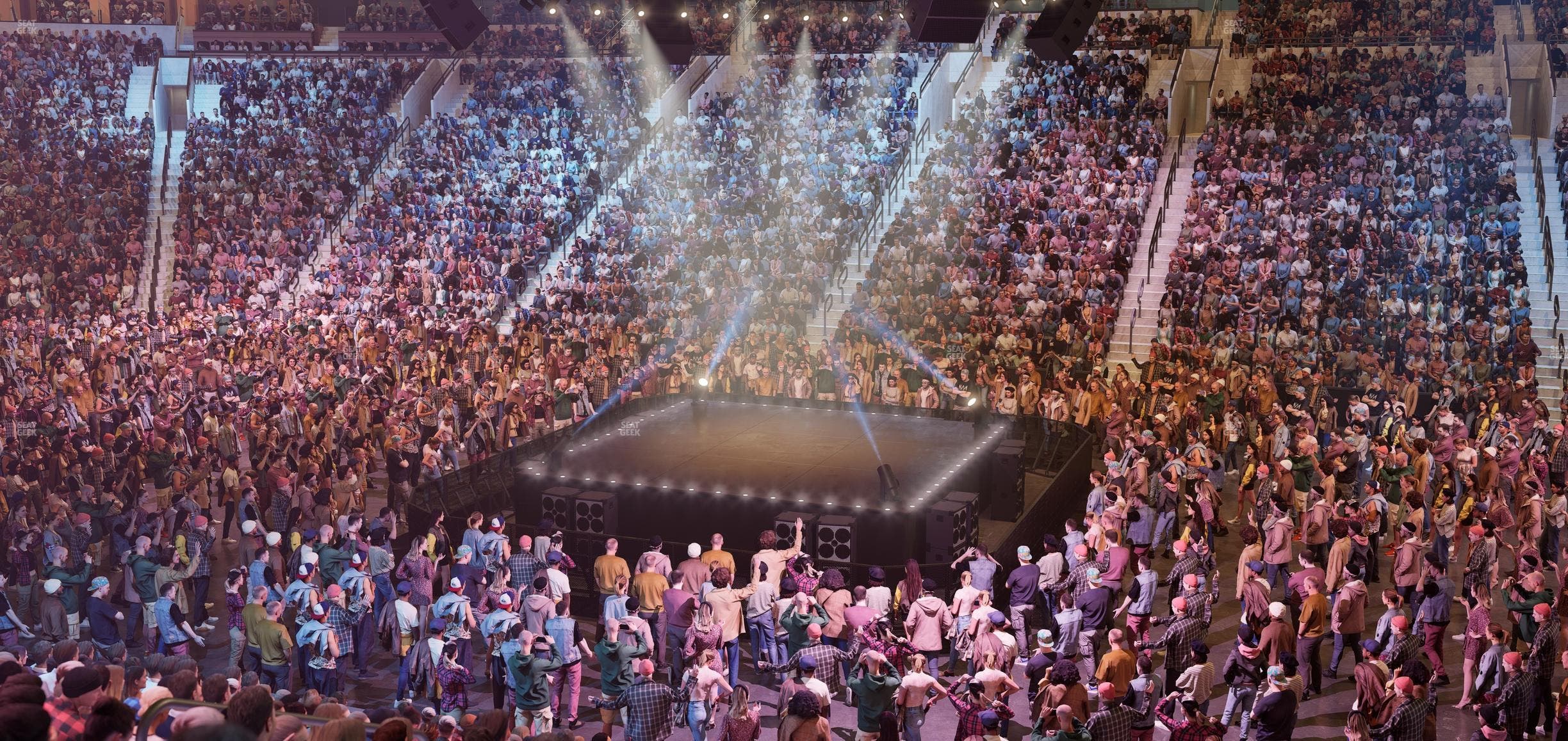 Xfinity Mobile Arena - Section 114 Seat View