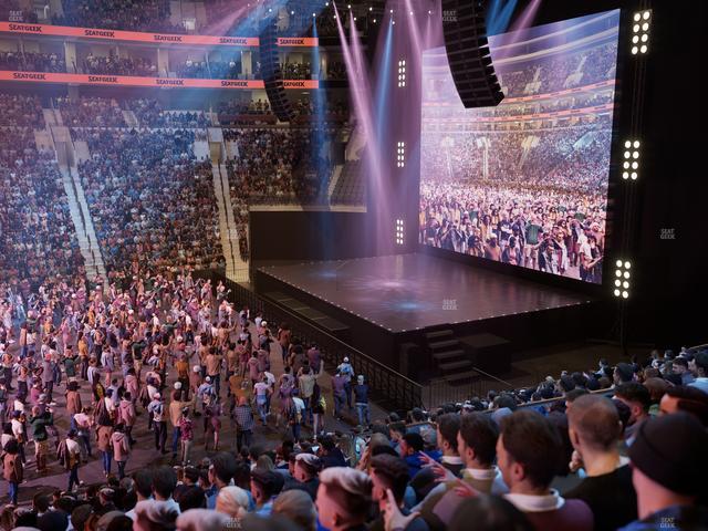 Xfinity Mobile Arena - Section 114 Seat View