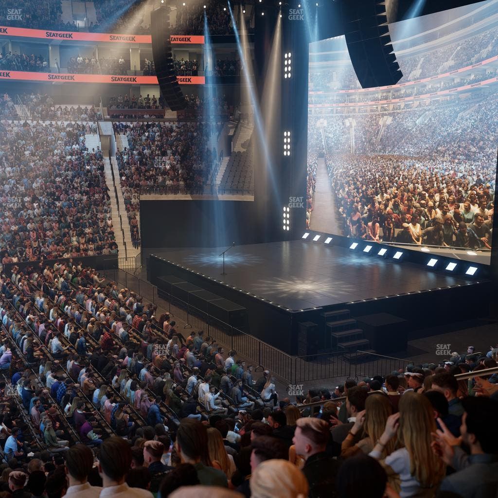 Xfinity Mobile Arena - Section 114 Seat View