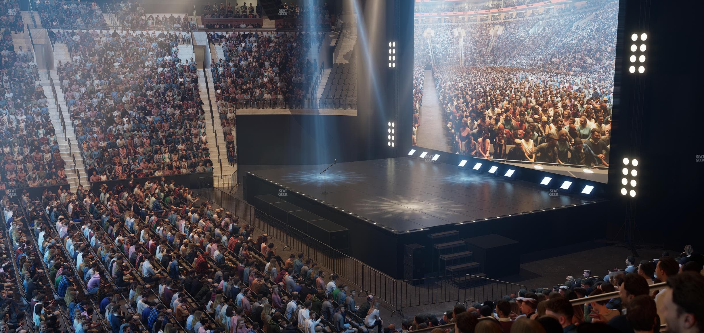 Xfinity Mobile Arena - Section 114 Seat View