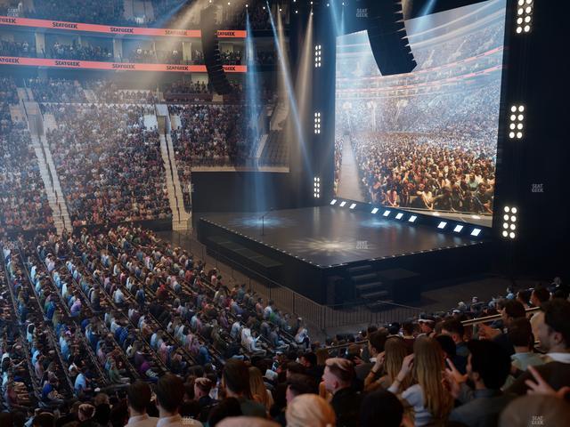 Xfinity Mobile Arena - Section 114 Seat View