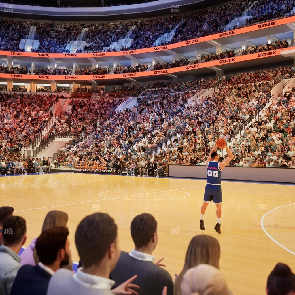 Xfinity Mobile Arena - Section 114 Seat View