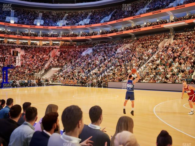 Xfinity Mobile Arena - Section 114 Seat View