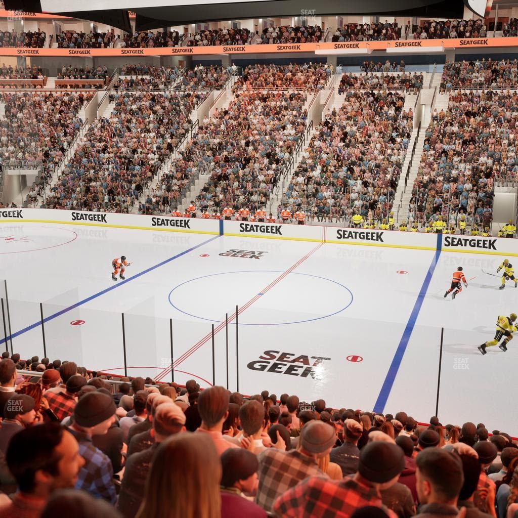 Xfinity Mobile Arena - Section 114 Seat View