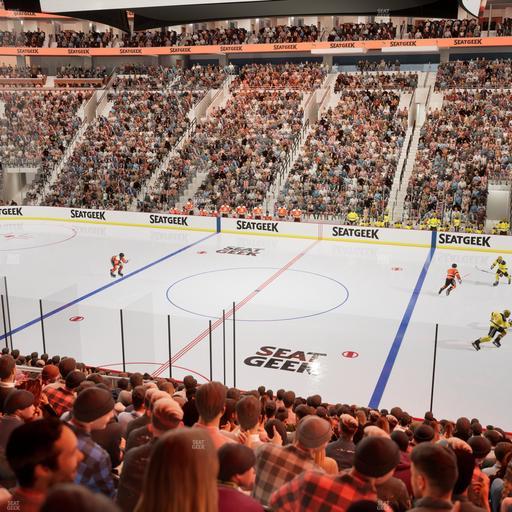 Xfinity Mobile Arena - Section 114 Seat View