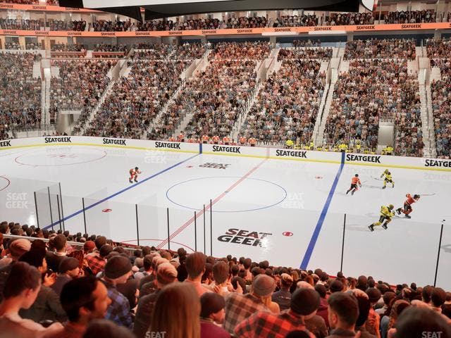 Xfinity Mobile Arena - Section 114 Seat View