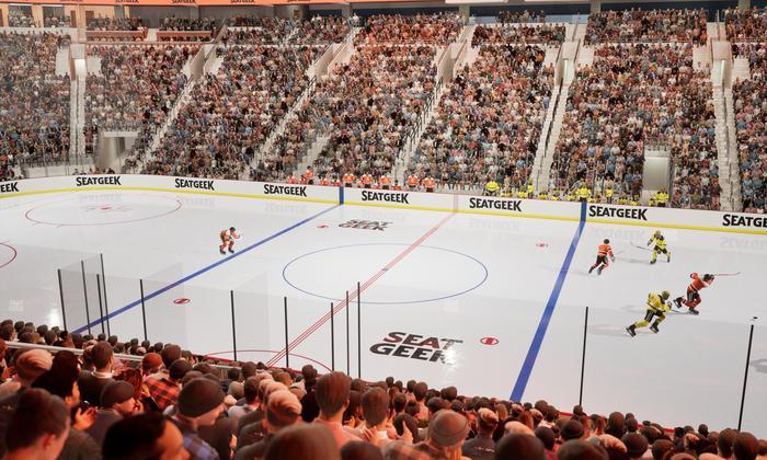 Xfinity Mobile Arena - Section 114 Seat View