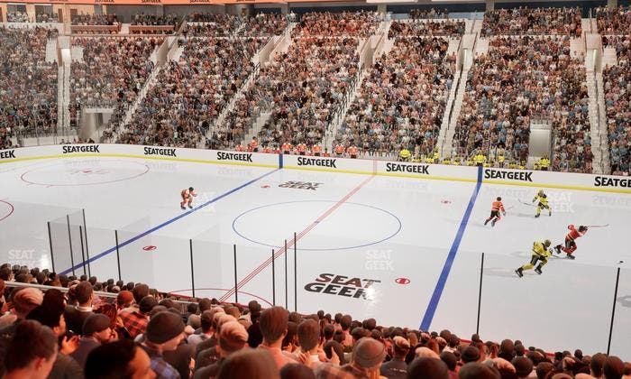Xfinity Mobile Arena - Section 114 Seat View