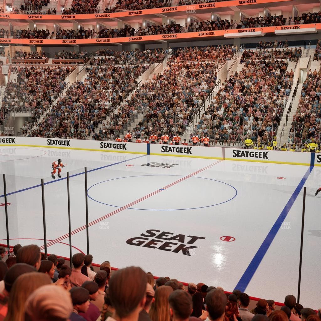 Xfinity Mobile Arena - Section 114 Seat View