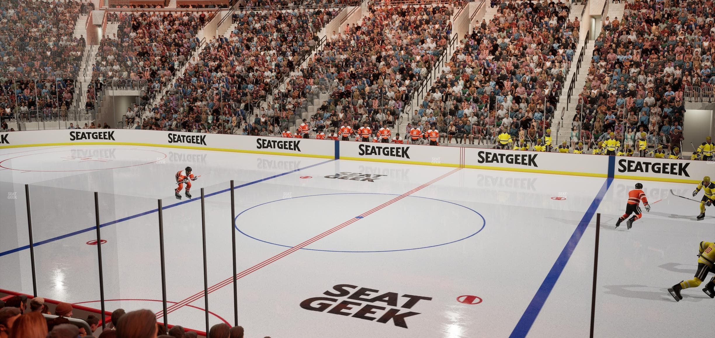 Xfinity Mobile Arena - Section 114 Seat View
