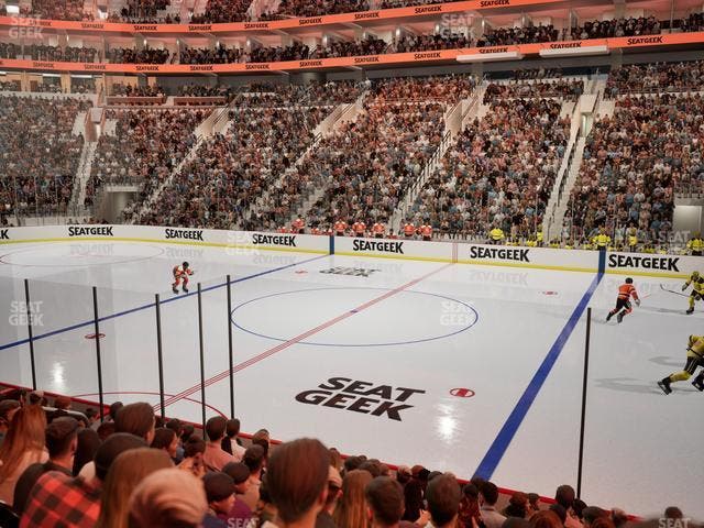 Xfinity Mobile Arena - Section 114 Seat View