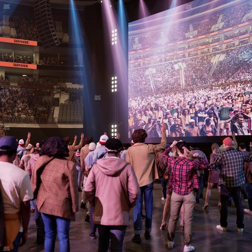 Xfinity Mobile Arena - Section 114 Seat View