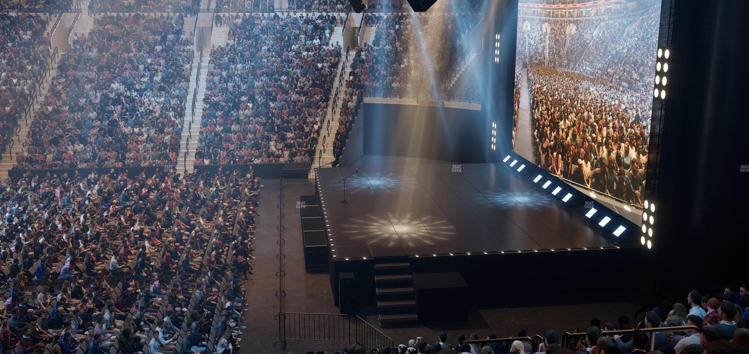 Xfinity Mobile Arena - Section 115 Seat View