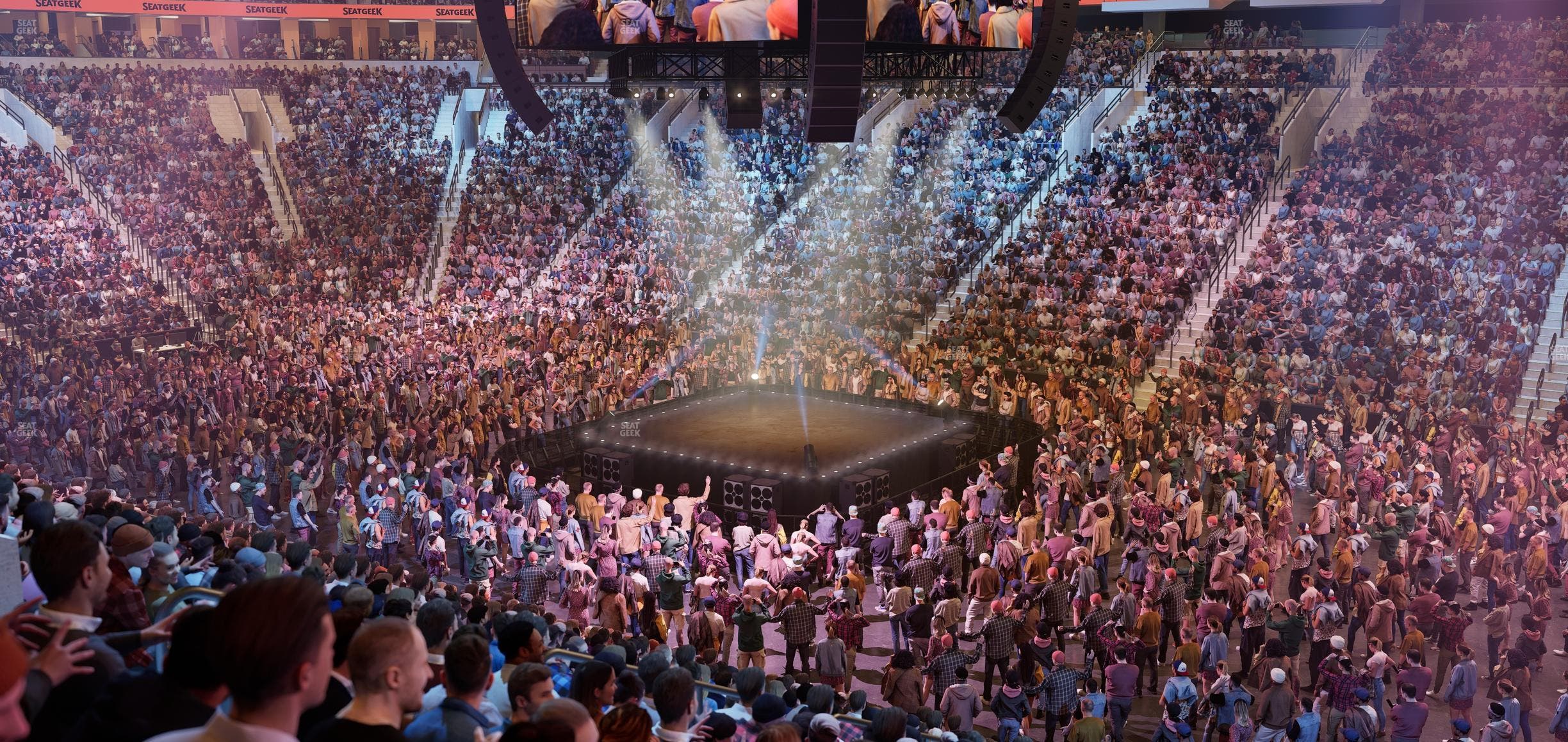 Xfinity Mobile Arena - Section 115 Seat View