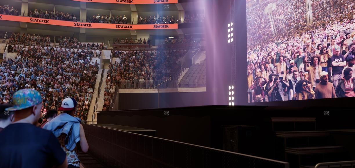 Xfinity Mobile Arena - Section 115 Seat View