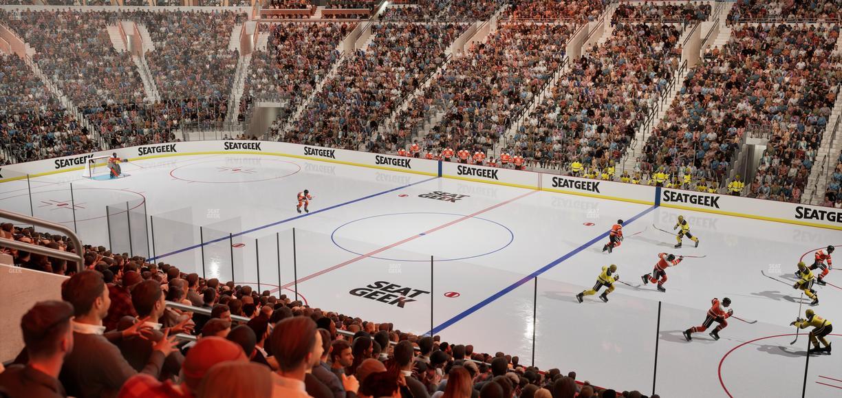 Xfinity Mobile Arena - Section 115 Seat View