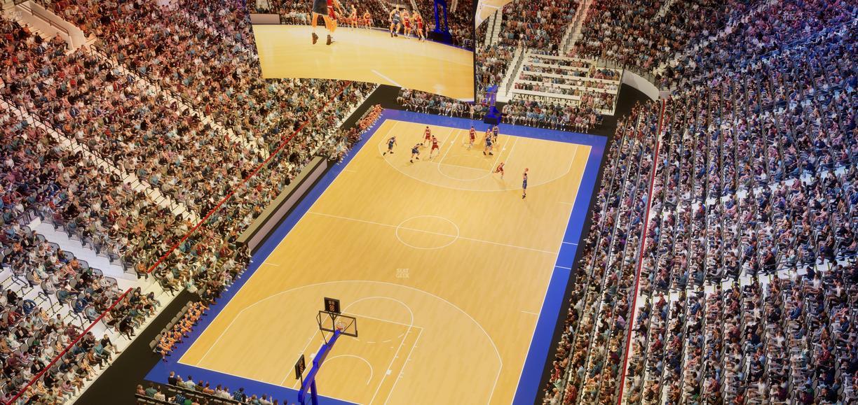 Xfinity Mobile Arena - Section 115 Seat View