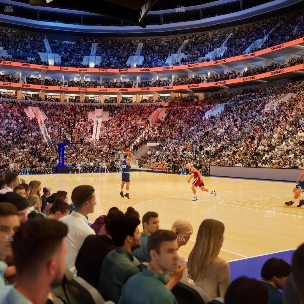 Xfinity Mobile Arena - Section 115 Seat View
