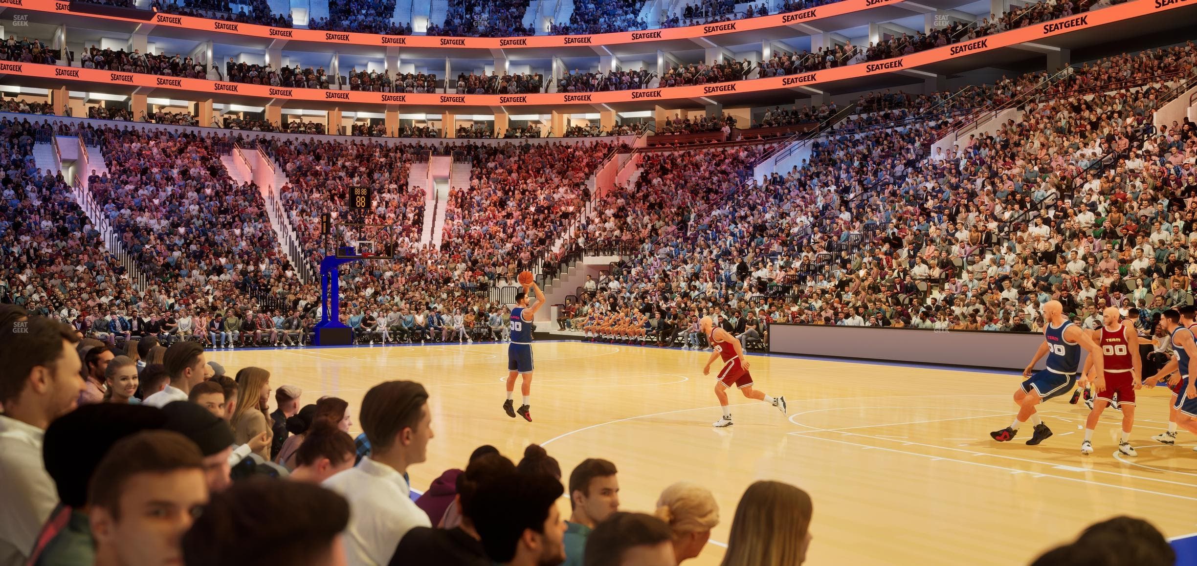 Xfinity Mobile Arena - Section 115 Seat View