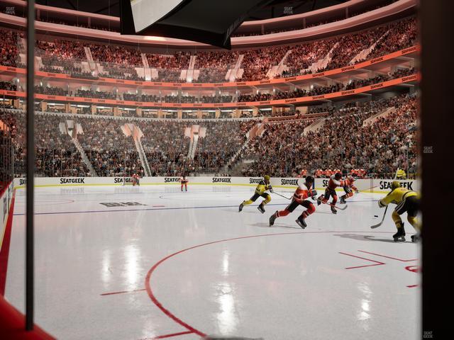 Xfinity Mobile Arena - Section 116 Seat View