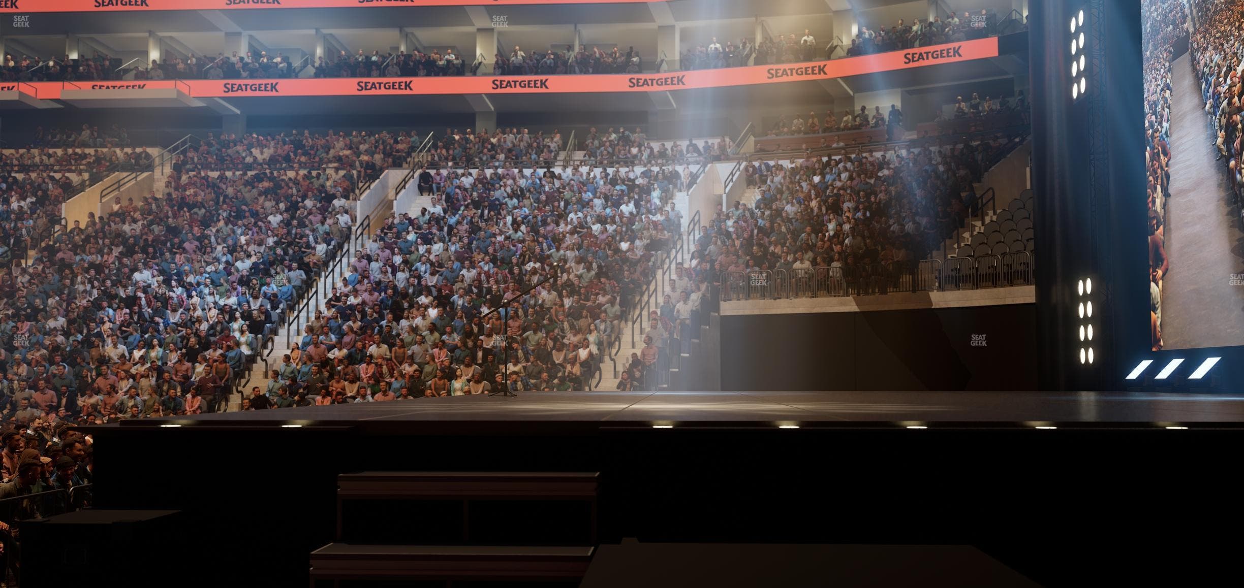 Xfinity Mobile Arena - Section 116 Seat View