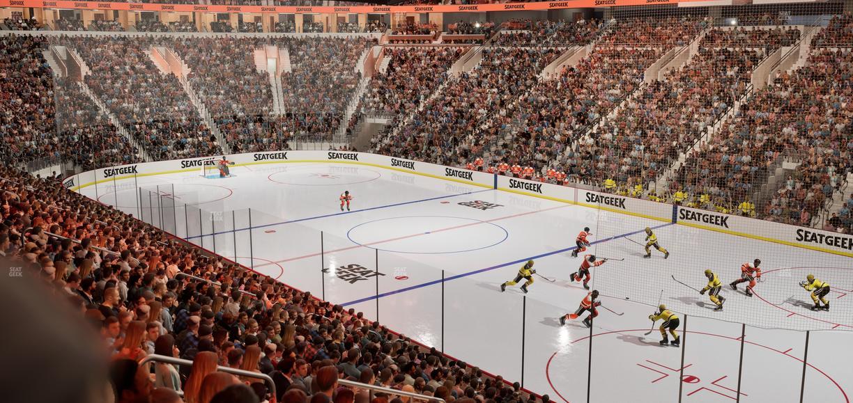 Xfinity Mobile Arena - Section 116 Seat View