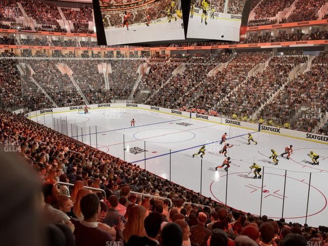 Xfinity Mobile Arena - Section 116 Seat View
