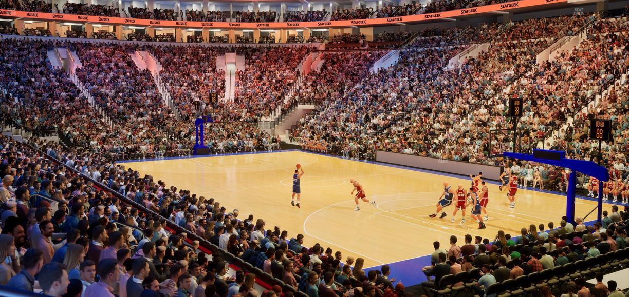 Xfinity Mobile Arena - Section 116 Seat View