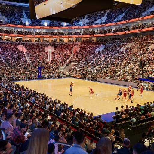 Xfinity Mobile Arena - Section 116 Seat View