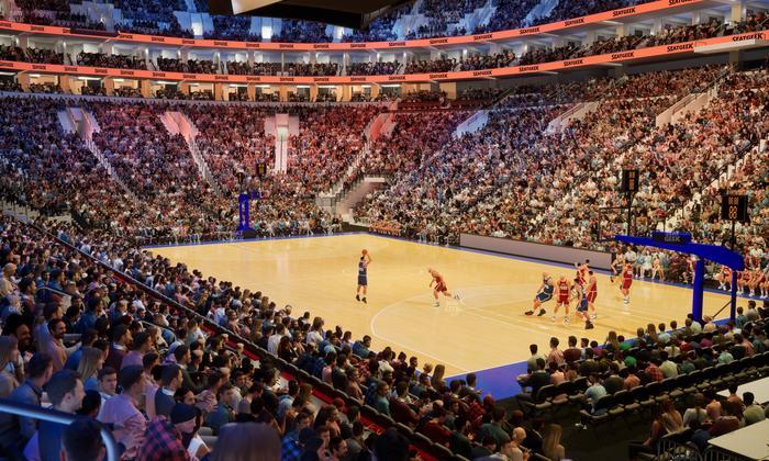 Xfinity Mobile Arena - Section 116 Seat View