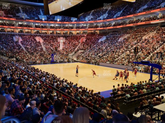 Xfinity Mobile Arena - Section 116 Seat View