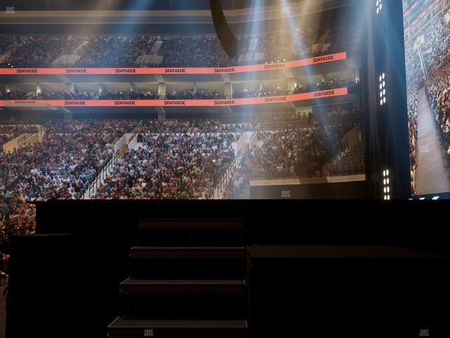 Xfinity Mobile Arena - Section 116 Seat View