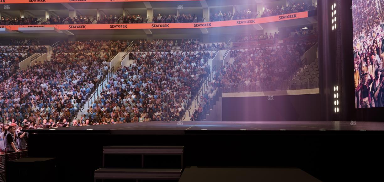 Xfinity Mobile Arena - Section 116 Seat View