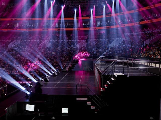 Xfinity Mobile Arena - Section 116 Seat View