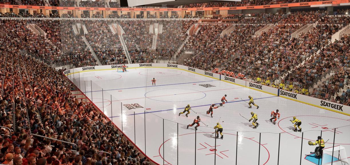 Xfinity Mobile Arena - Section 117 Seat View
