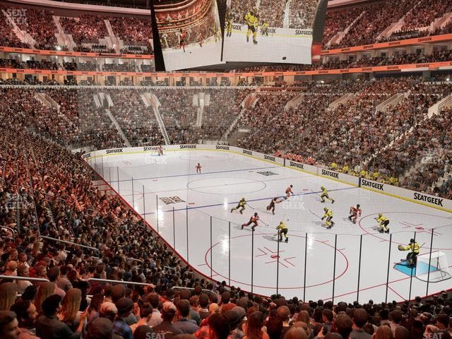 Xfinity Mobile Arena - Section 117 Seat View
