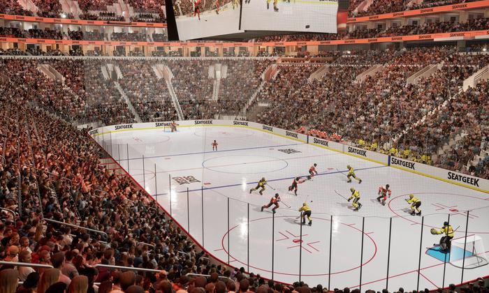 Xfinity Mobile Arena - Section 117 Seat View