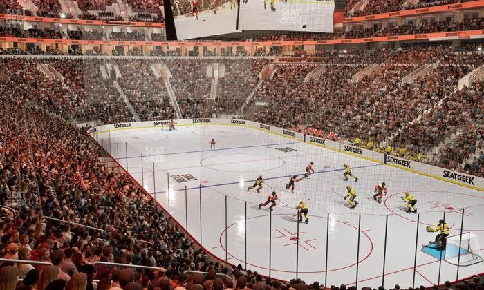 Xfinity Mobile Arena - Section 117 Seat View
